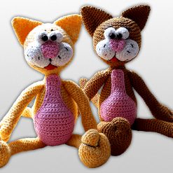 Häkelanleitung Katze