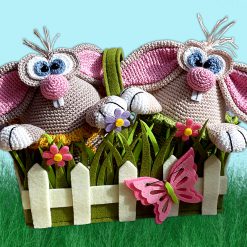 Schlüpfende Osterhasen