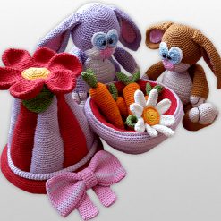 Osterhasen und Osterei