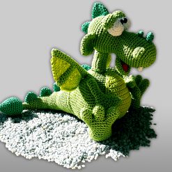 Häkelanleitung Drache