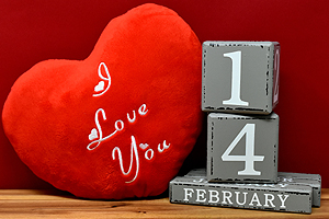 Valentinstag Dekoration Amanosa