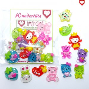 Bastelset Wundertüte Cabochon Prinzessin Flatback