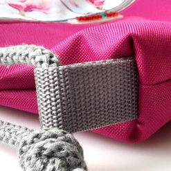 Stoffbeutel Tasche Reissverschluss Magnolie 4