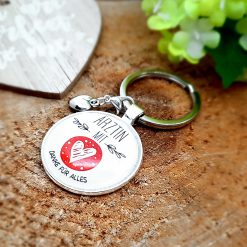 Schlüsselanhänger Ärztin mit Herz Geschenk 2