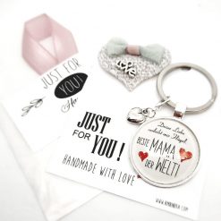 Schlüsselanhänger Beste Mama der Welt Geschenk 4