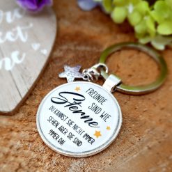 Schlüsselanhänger Freunde Sind Wie Sterne Geschenk 2