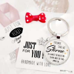 Schlüsselanhänger Freunde Sind Wie Sterne Geschenk 3