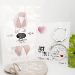 Schlüsselanhänger Freundin Glück Geschenk 4