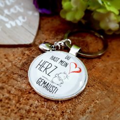 Schlüsselanhänger Herz Gemaust Geschenk 2