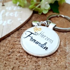 Schlüsselanhänger Geschenk Herzens Freundin 2