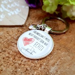 Schlüsselanhänger Freundschaft Personalisiert Geschenk 2