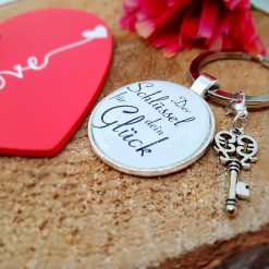 Schlüsselanhänger Geschenk Schlüssel Glück 2