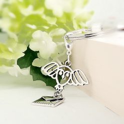 Schlüsselanhänger Vogel Brief