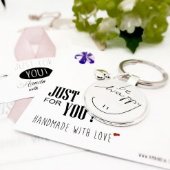 Schlüsselanhänger Geschenk Be Happy 1