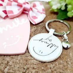 Schlüsselanhänger Geschenk Be Happy 2