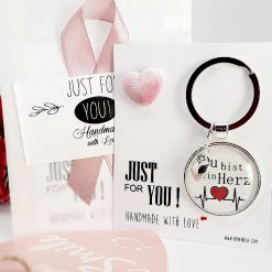 Schlüsselanhänger Geschenk Herzschlag 2