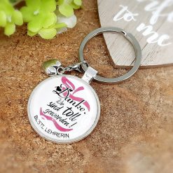 Schlüsselanhänger Beste Lehrerin Geschenk 02