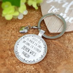 Schlüsselanhänger Musiker Ziehen wirs durch Geschenk 02