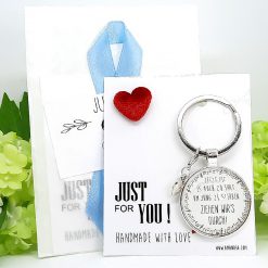 Schlüsselanhänger Musiker Ziehen wirs durch Geschenk 04