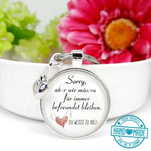 Schlüsselanhänger Freunde für Immer Geschenk