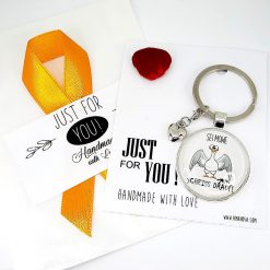 Schlüsselanhänger Sei Möwe scheiss drauf 4