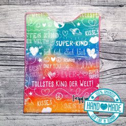 Impfpasshülle Impfausweistasche Superkind 2