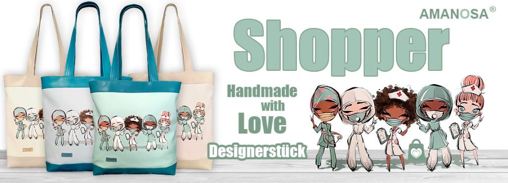 Banner Shopper Geschenk Krankenschwester