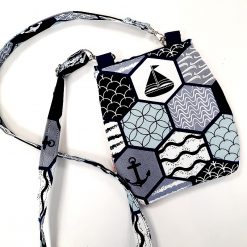 Umhängetasche Gürteltasche Walli Anker Maritim 5