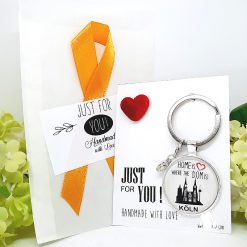 Schlüsselanhänger Köln Geschenk Home is where the Dom is 2