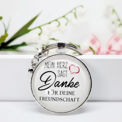 Schlüsselanhänger Geschenk Danke für deine Freundschaft