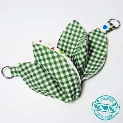 Glückskeks Schlüsselanhänger Karo Kleeblatt 1