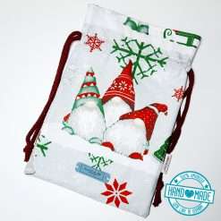 Wichtel Gnom Geschenkbeutel bunt 2