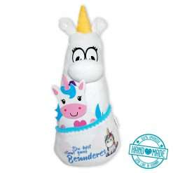 Maxi Knuddelbuddie Einhorn Unicorn blau