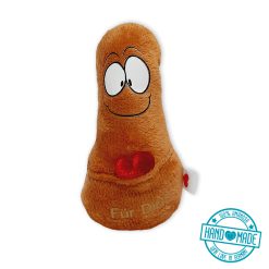 Knuddelbuddy MINI Smiley braun