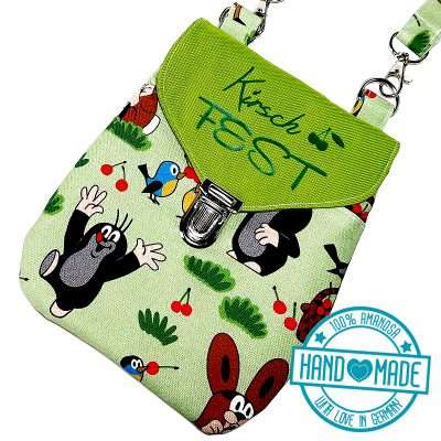 Tasche Walli Maulwurf Pauli Kirschfest grün 1
