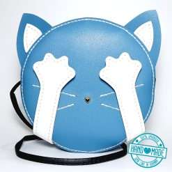 Tasche Katze blau 2