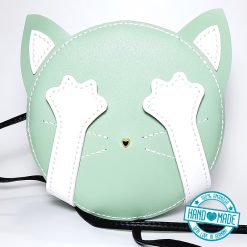 Tasche Katze grün 2
