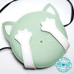 Tasche Katze grün 1
