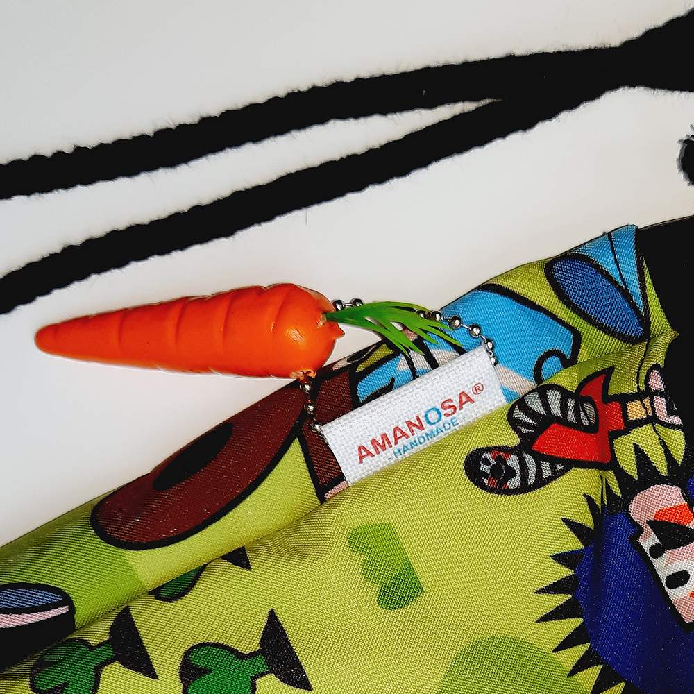 Turnbeutel Rucksack Maulwurf schwarz 4