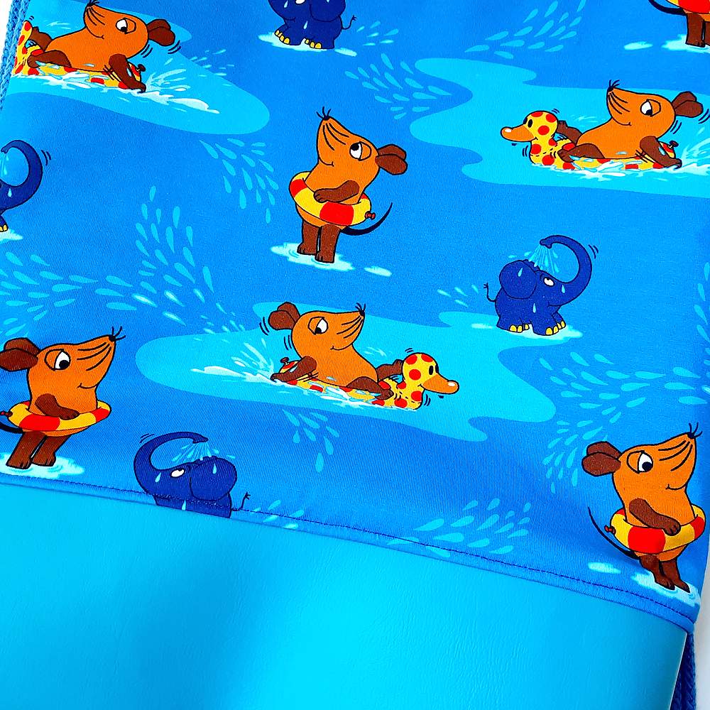 Turnbeutel Sportbeutel Gymbag Rucksack Die Maus 6