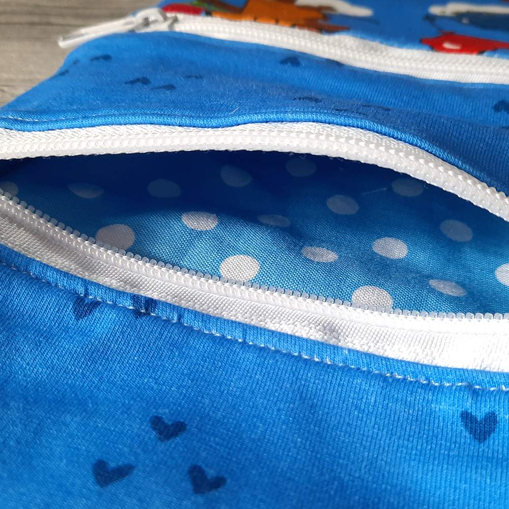 Die Maus Tasche Umhängetasche Flapy Kids blau 3