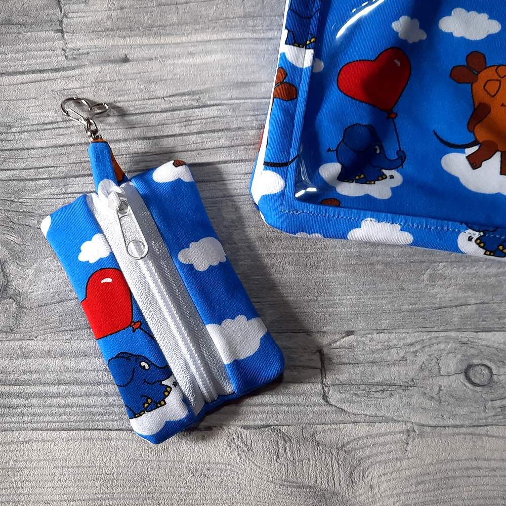 Die Maus Tasche Umhängetasche Flapy Kids blau 6