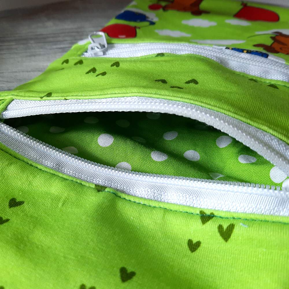 Die Maus Tasche Umhängetasche Flapy Kids grün 3