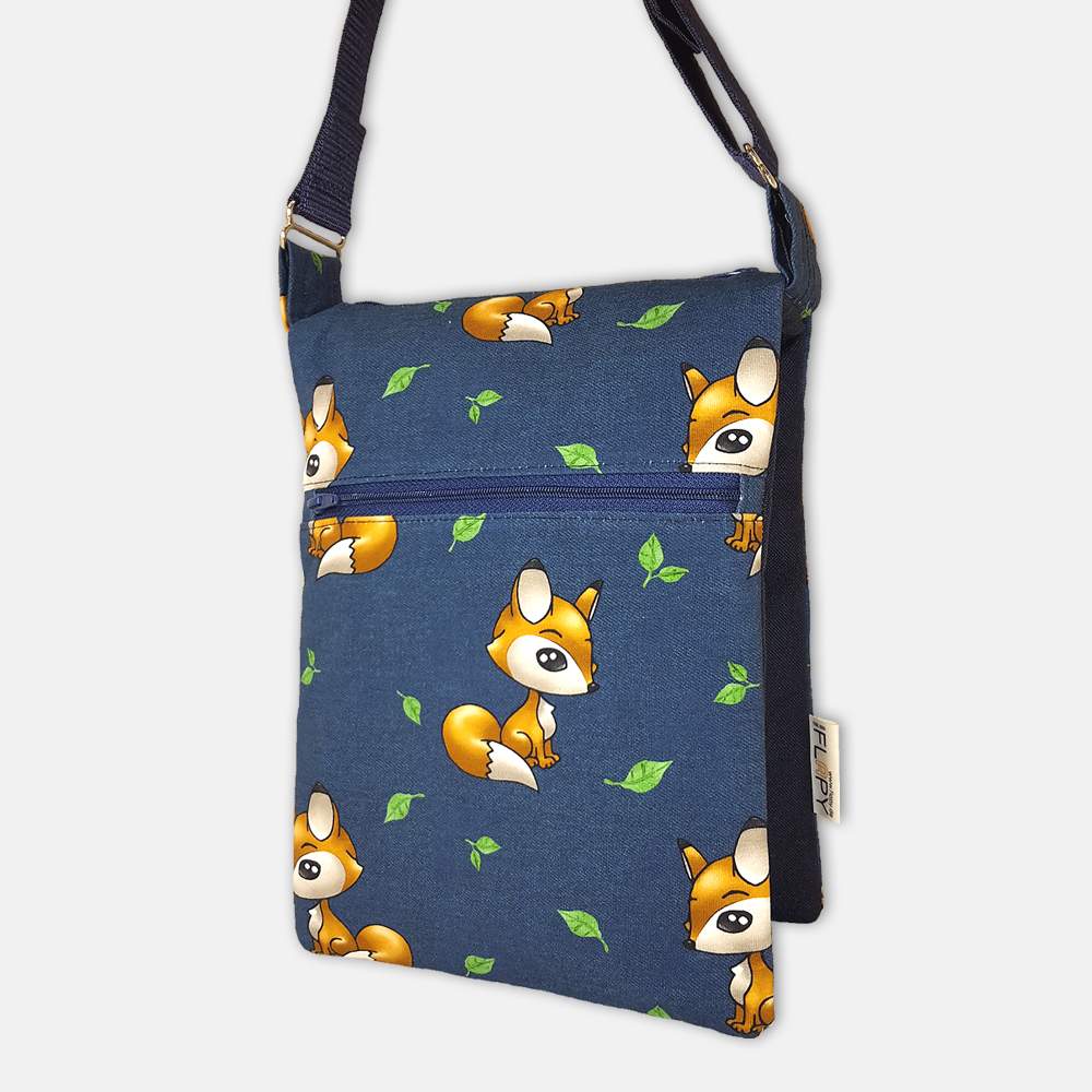 Umhängetasche Klapptasche Flapy Fuchs 1