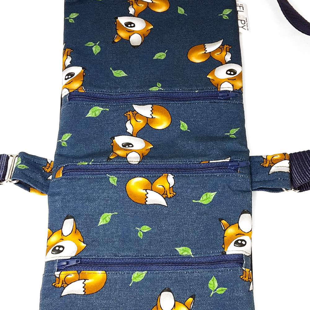 Umhängetasche Klapptasche Flapy Fuchs 2