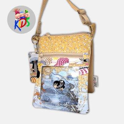 Umhängetasche Klapptasche Flapy Kids Kleiner Maulwurf Am Meer 1