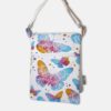 Umhaengetasche Klapptasche Flapy White Butterfly 1