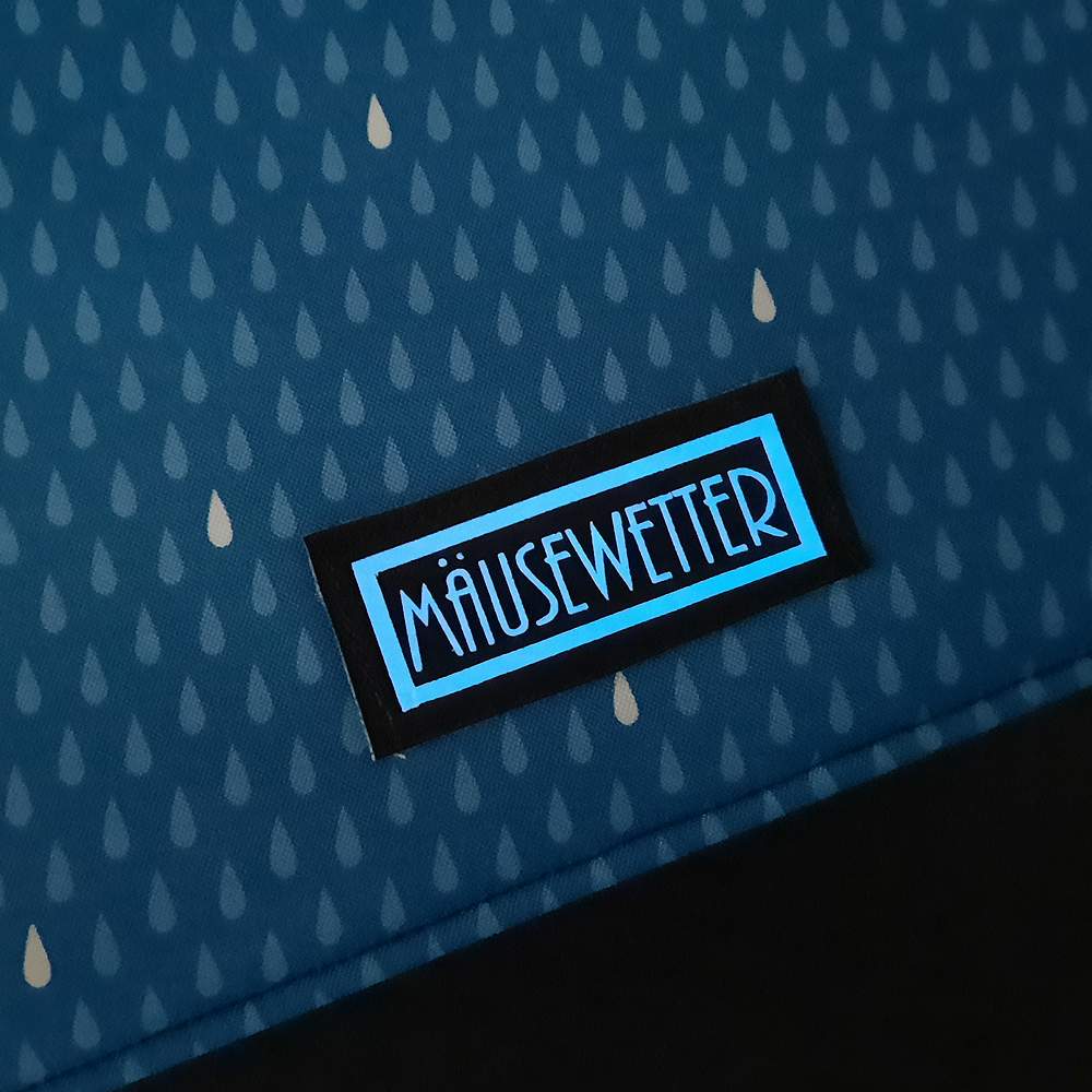 Crossbag Rucksack für Kinder Softshell Umhängetasche Die Maus gelb 8