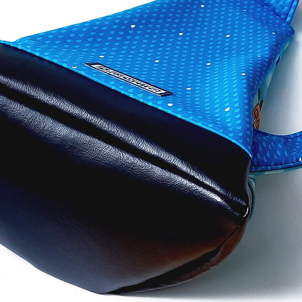 Crossbag Rucksack für Kinder Softshell Umhängetasche Die Maus türkis 9