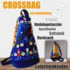Crossbag Rucksack für Kinder Softshell Umhängetasche Laternenkinder 21